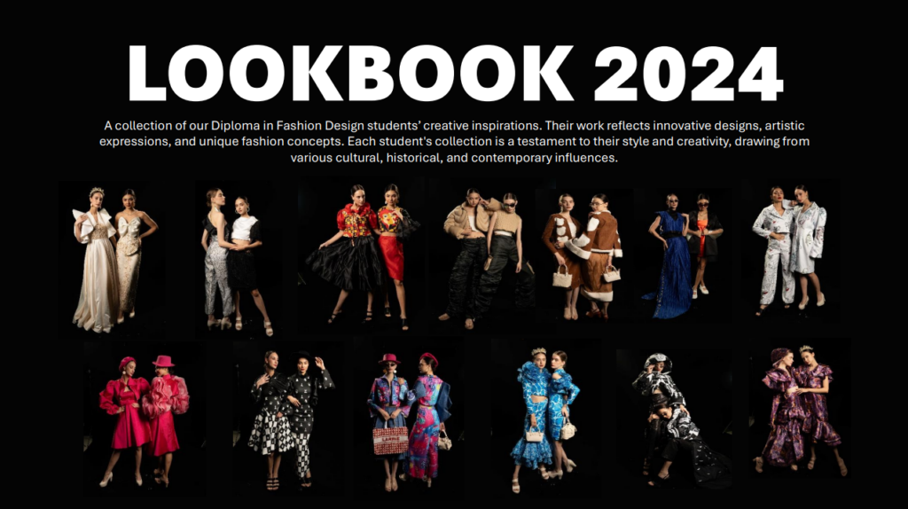 Fashion Design Lookbook 2024 Cover